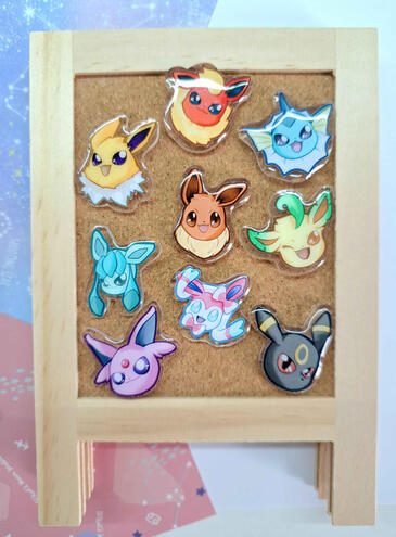 Pins de Acrílico