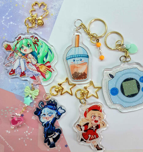 Chaveiros de Acrílico