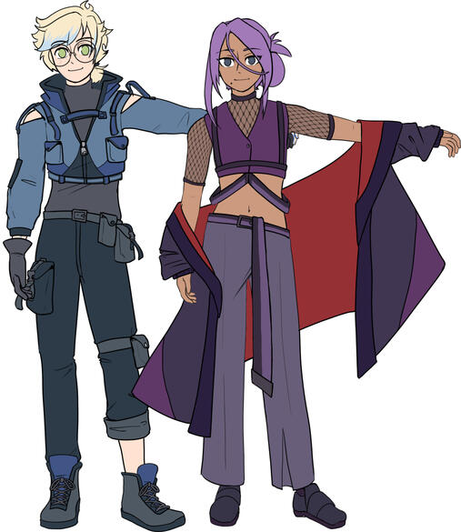 Apollo e Kyle - Personagens Principais